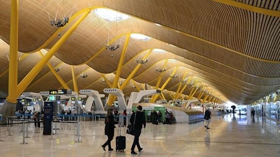 Una imagen de la T4 de Barajas.