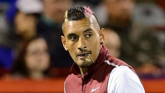 Nick Kyrgios, durante el partido. 