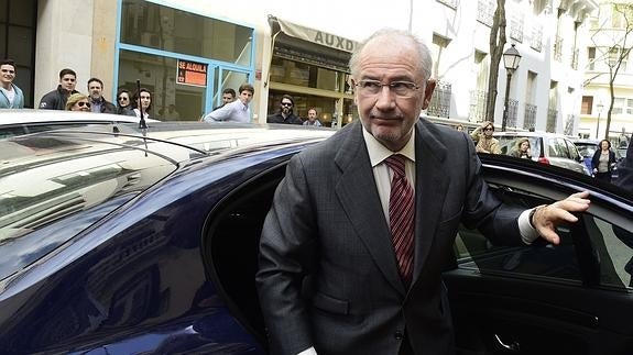 El ex vicepresidente Rodrigo Rato.