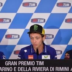 Lorenzo, Rossi y Márquez.