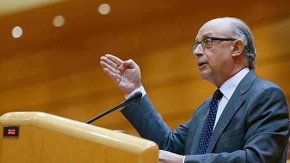 El ministro de Hacienda y Administraciones Públicas, Cristóbal Montoro.