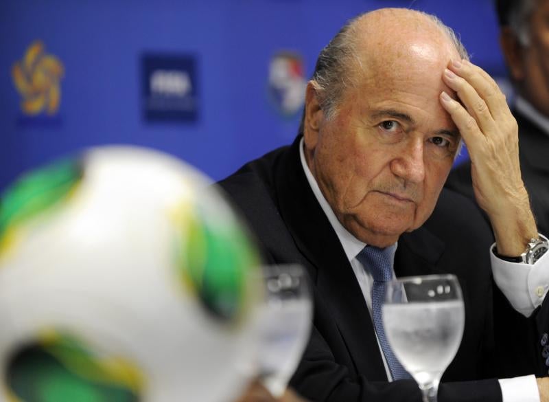 Joseph Blatter. 