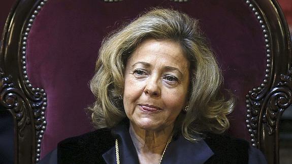 Consuelo Madrigal, fiscal general del Estado.