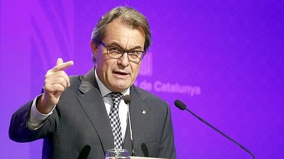 El presidente de la Generalitat, Artur Mas.