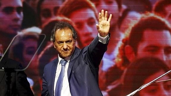 El oficialista Daniel Scioli.