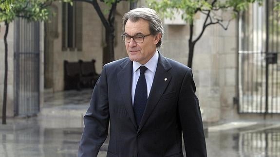 El presidente en funciones de la Generalitat, Artur Mas.