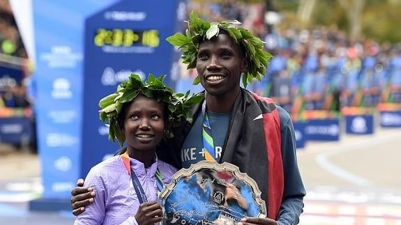 Kenia vuelve a dominar el Maratón de Nueva York