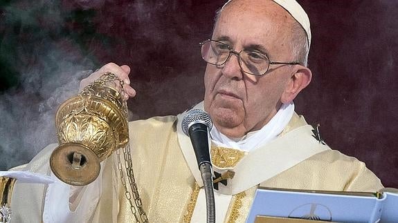 El Papa, durante el día de Todos los Santos.