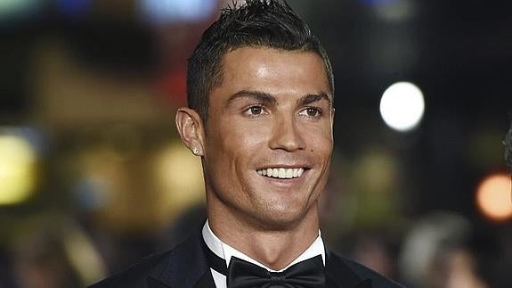 Cristiano Ronaldo, durante la presentación de su película. 