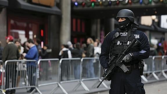 Policía en Nueva York.