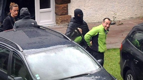 David Pla, el día de su detención. 