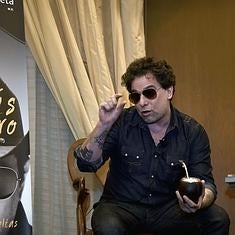 El musico y compositor argentino Andrés Calamaro. 