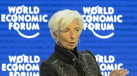 Christine Lagarde, directora gerente del FMI.