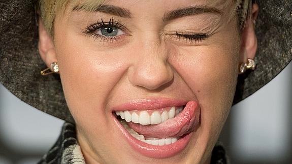 La cantante Miley Cyrus. 