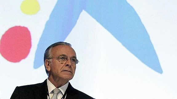 El presidente de Caixabank, Isidre Fainé. 