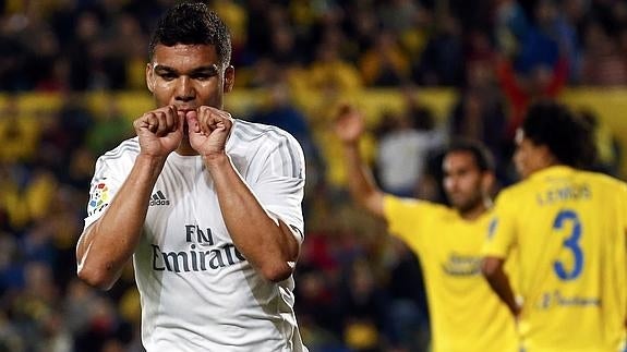 Casemiro evita otro ridículo madridista