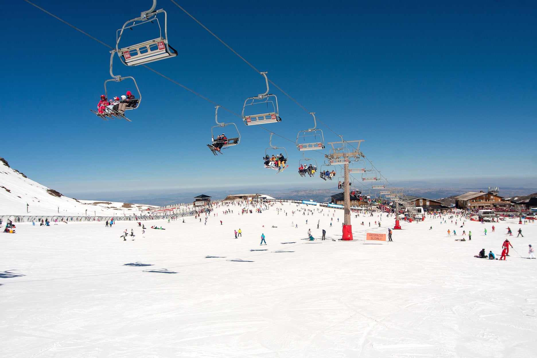 Las pistas de Sierra Nevada cuentan con excelentes condiciones