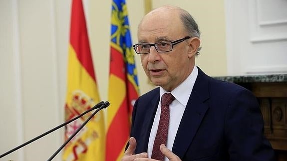 El ministro de Hacienda y Administraciones Públicas, Cristóbal Montoro.