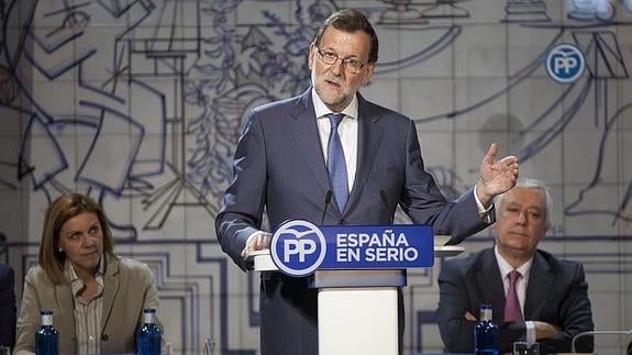 El presidente del Gobierno en funciones, Mariano Rajoy.