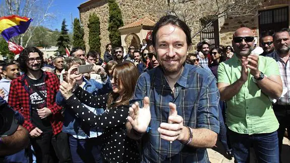 El secretario general de Podemos, Pablo Iglesias. 