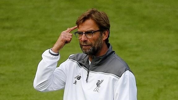 Jürgen Klopp, entrenador del Liverpool. 