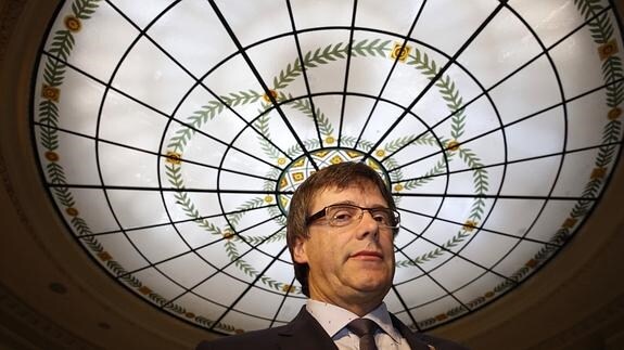 El presidente de la Generalitat de Cataluña, Carles Puigdemont.