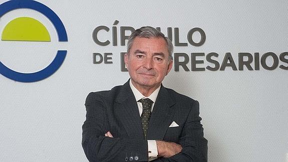 Javier Vega de Seoane, presidente del Círculo de Empresarios.