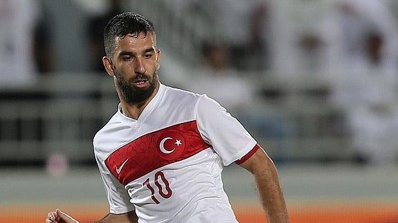 Arda Turan, estrella de Turquía. 