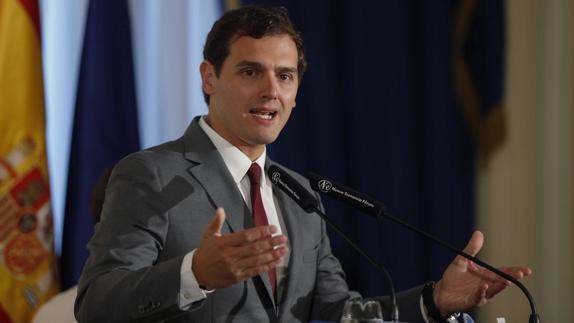 El presidente de Ciudadanos, Albert Rivera.