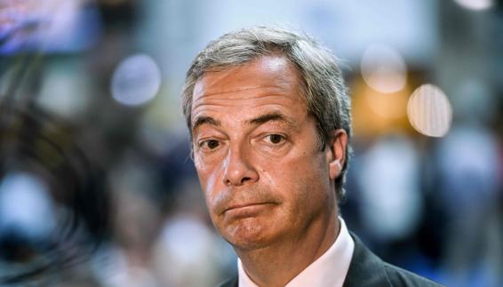 El líder del UKIP, Nigel Farage.