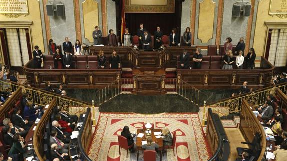 Hemiciclo del Congreso de los Diputados. 