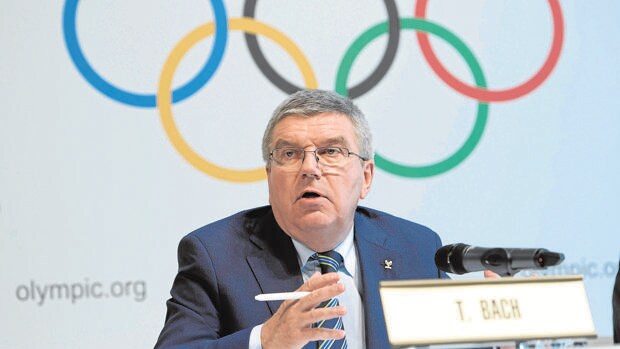El presidente del Comité Olímpico Internacional, Thomas Bach