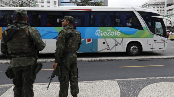 Autobus de Río 2016. 