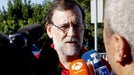 El presidente del Gobierno en funciones, Mariano Rajoy.