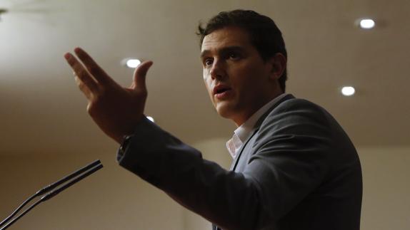 El líder de Ciudadanos, Albert Rivera.