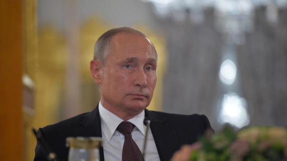 Putin, durante un acto