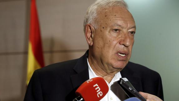 El ministro de Exteriores, José Manuel García Margallo.