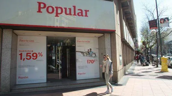 Sucursal del Banco Popular.