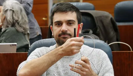 El senador de Podemos Ramón Espinar.