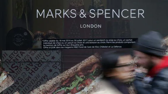 Una tienda de Marks & Spencer en París. 