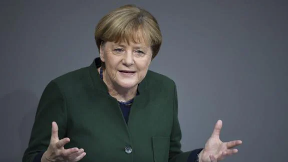 Angela Merkel.