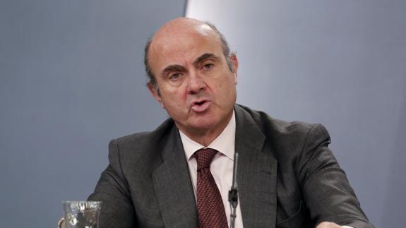 Luis de Guindos, ministro de Economía.