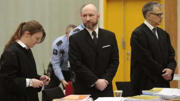 El ultraderechista Anders Breivik.