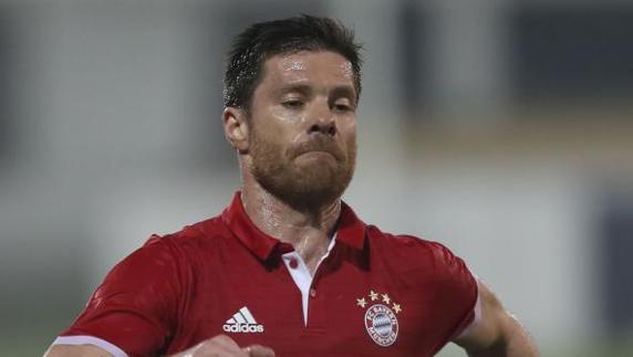 Xabi Alonso, con el Bayern de Múnic. 