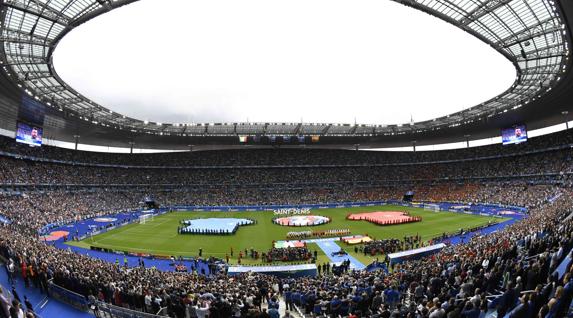 El Estadio de Saint Denis, durante la Eurocopa. 