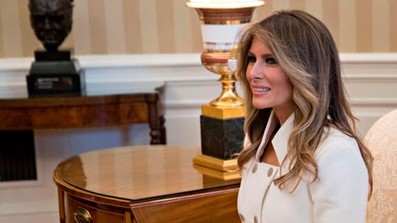 Melania Trump.