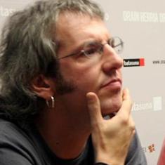 Joseba Zinkunegi junto a Joseba Permach, en una imagern de 2005.