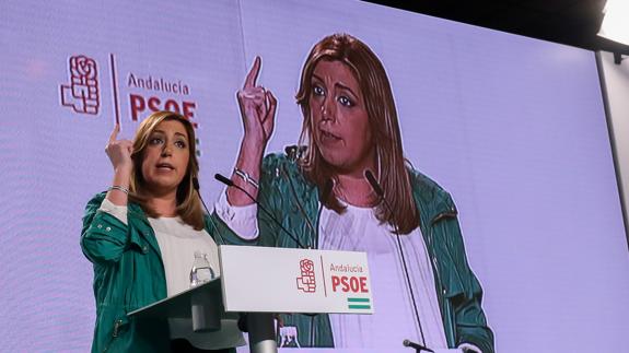 La presidenta de Andalucía, Susana Díaz.