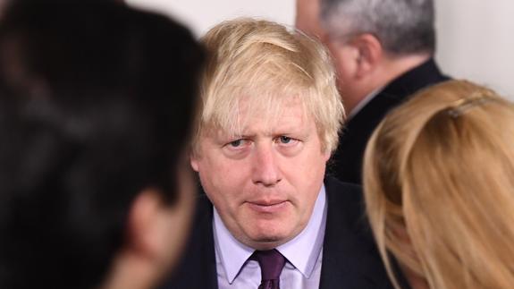 El ministro británico de Exteriores, Boris Johnson.