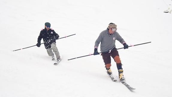 La estación andaluza es una de las que más apuesta por la disciplina del Telemark